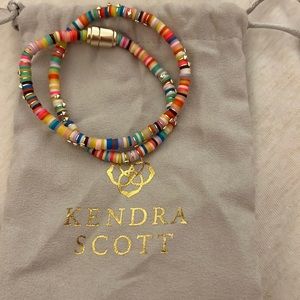 Kendra Scott rainbow wrap magnetic bracelet